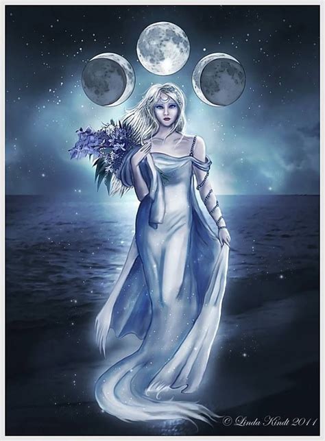 Moon deity of wicca